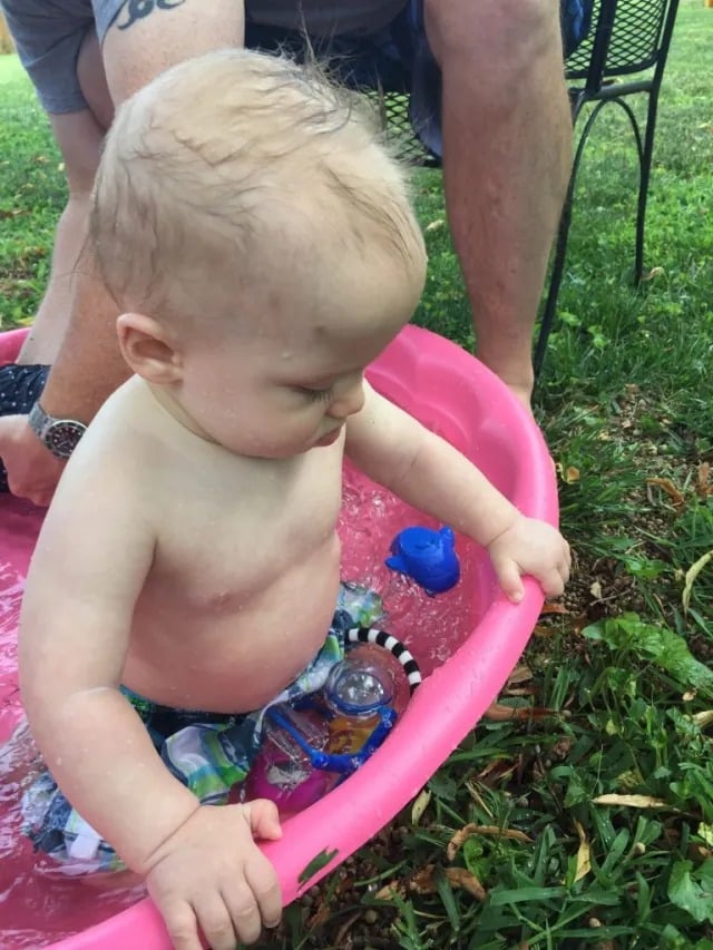 Peyton + Liam, 10 Months