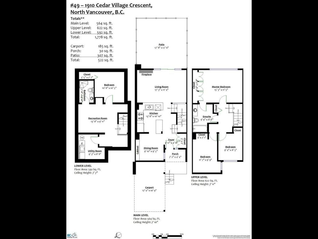 1910 Cedar Village Cres, #49
