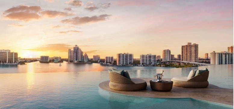  Fortune International Group and Château Group Reveal Full-Floor Oceanfront Spa for Residents at The St. Regis Residences, Sunny Isles Beach, Miami