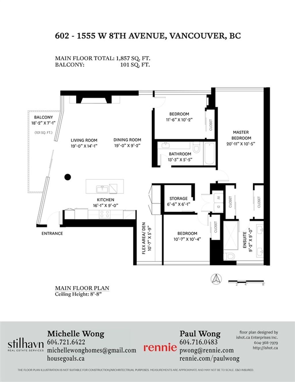602 W 8th Ave, #1555