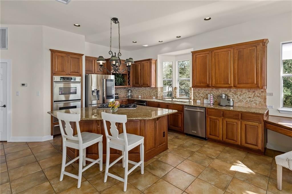 Greenbelt Luxury Estate | Resort Pool, Grand Ipe Deck & Hill Country Views