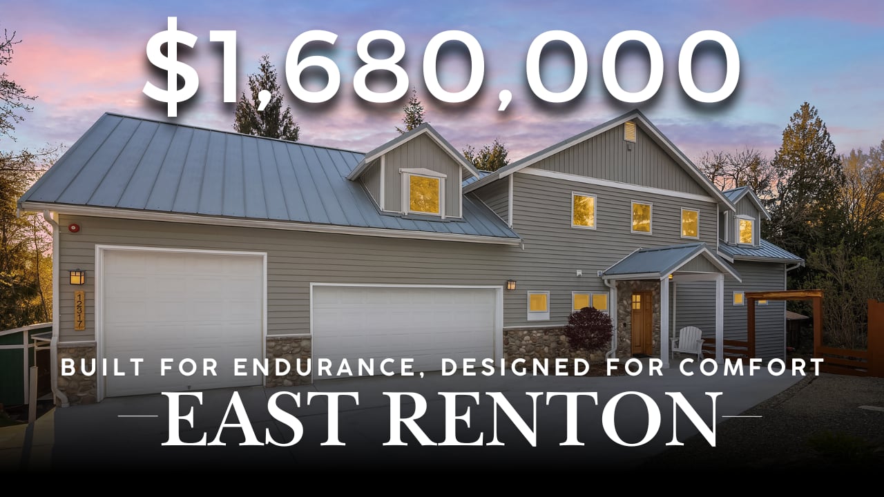  Check Out This One-of-a-Kind ICF Home with Its Own Heated Shop | Renton WA