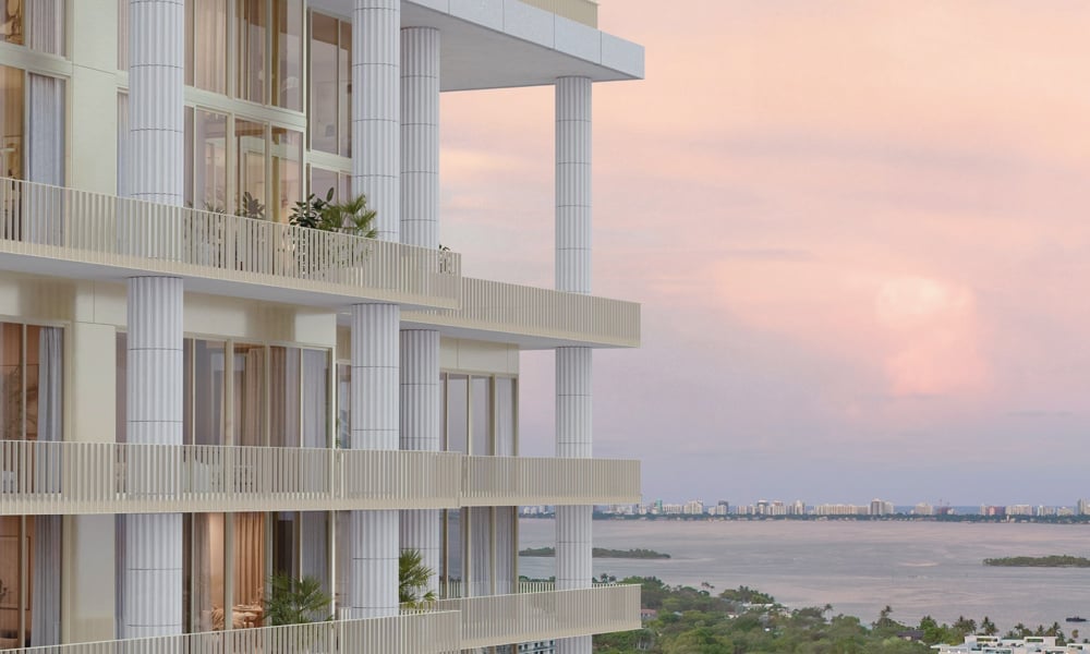 Fouquet's Hotel and Residences balconies