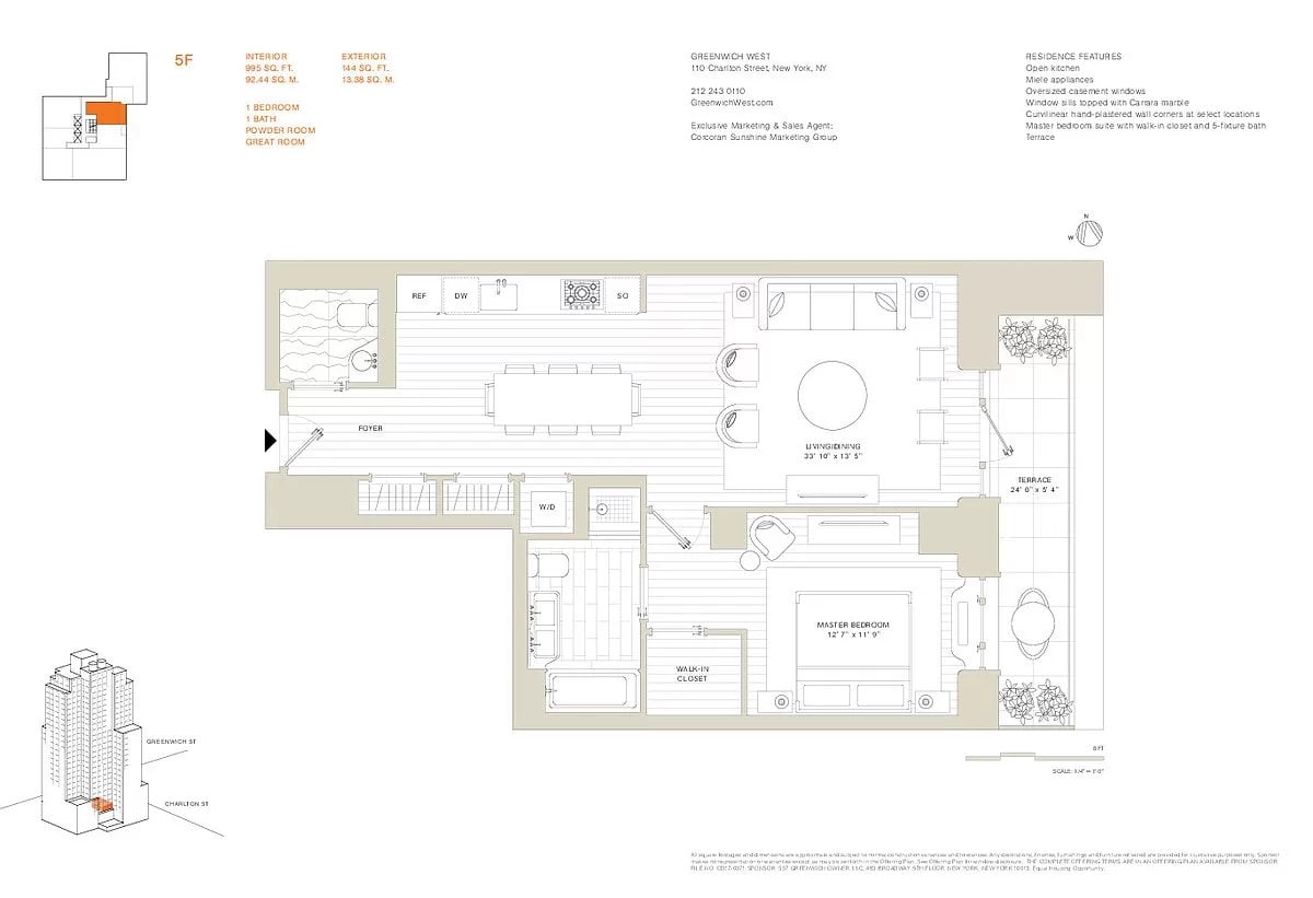 110 Charlton Street, #5F