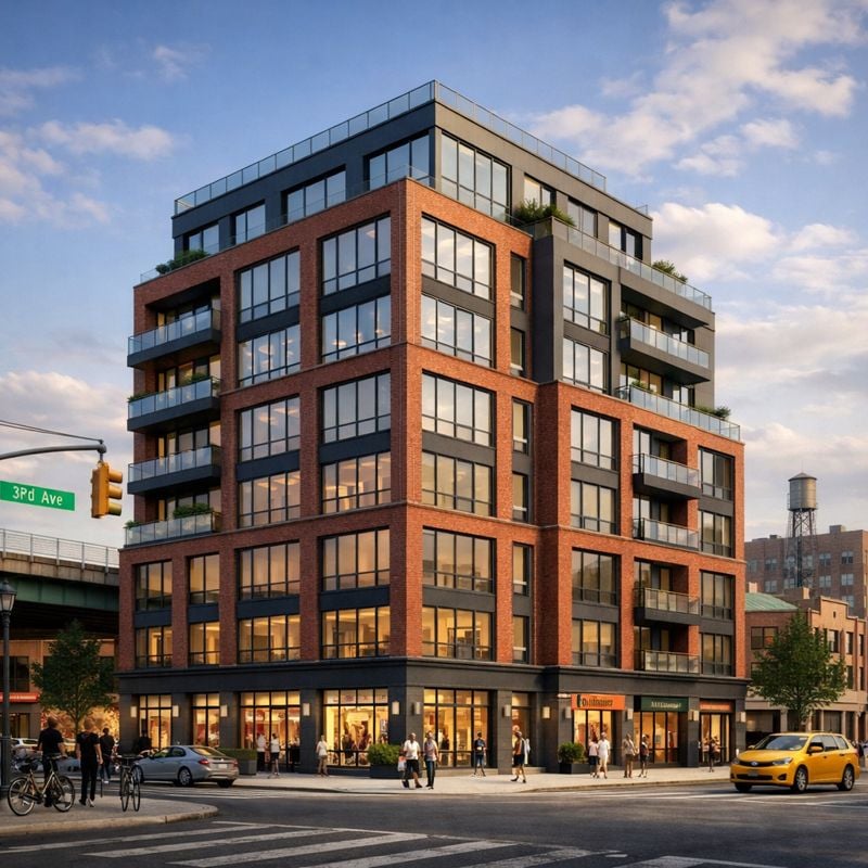 Permits Filed for New Mixed-Use Building at 500 3rd Avenue, Gowanus