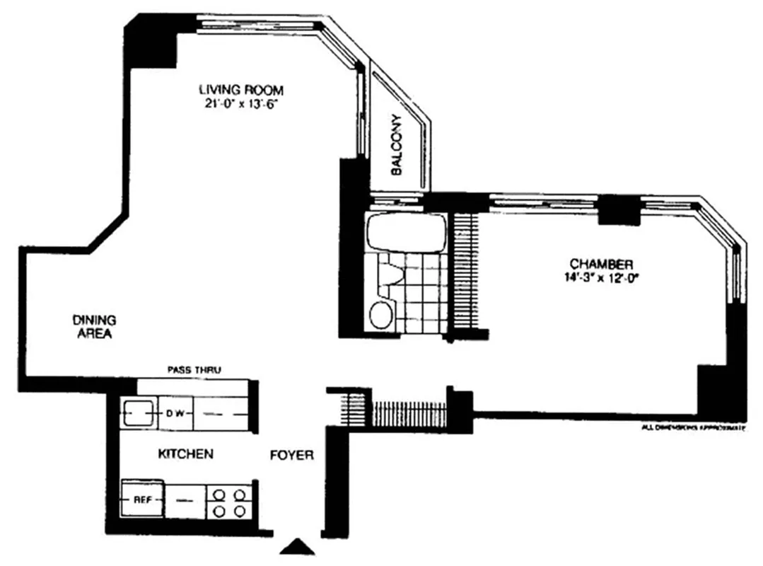 500 West 43rd Street #34F