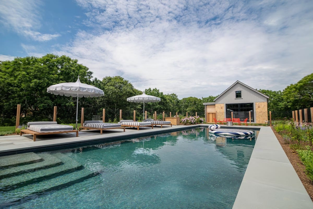 New Waterfront Estate With Pool + Guest House