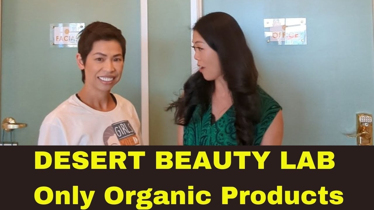 Desert Beauty Spa ONLY uses organic products for their nails, facial, and hair services 💅