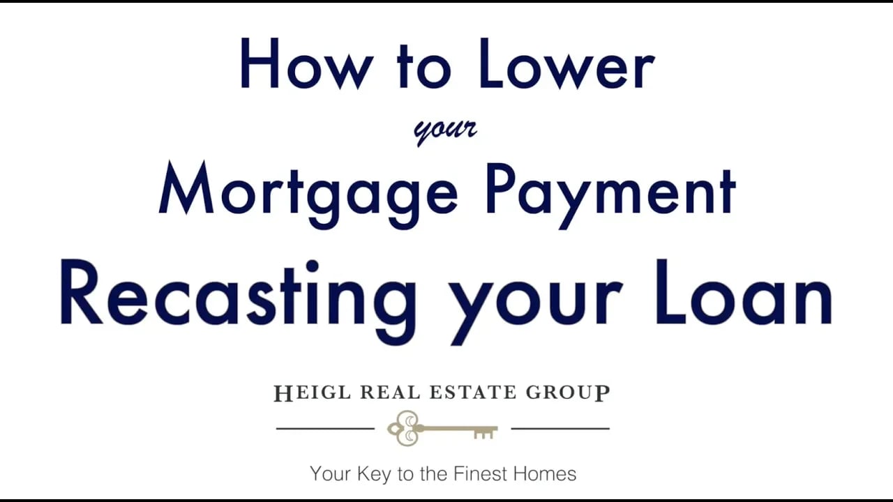 How to Lower YOUR Mortgage Payments