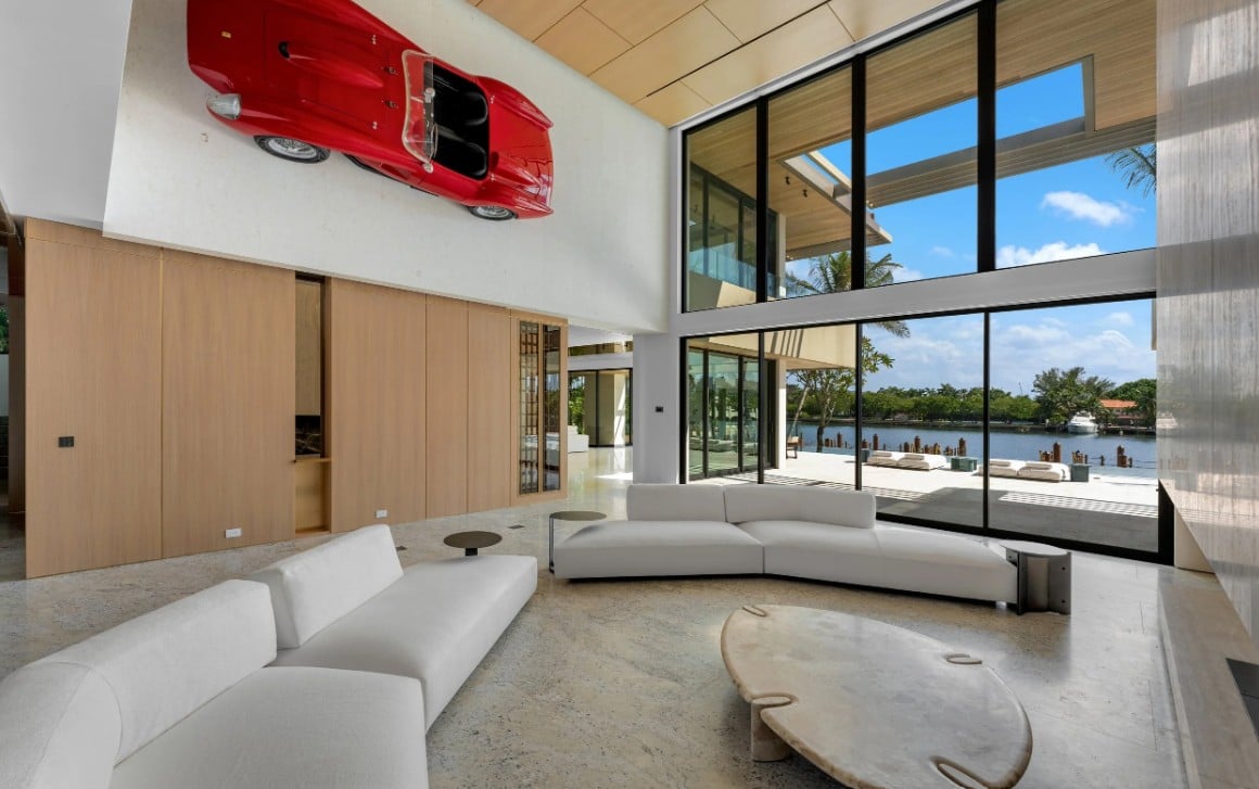 Waterfront Estate on Hibiscus Island Sells For $51.5 Million Setting New Record on Miami Beach's Palm and Hibiscus Island