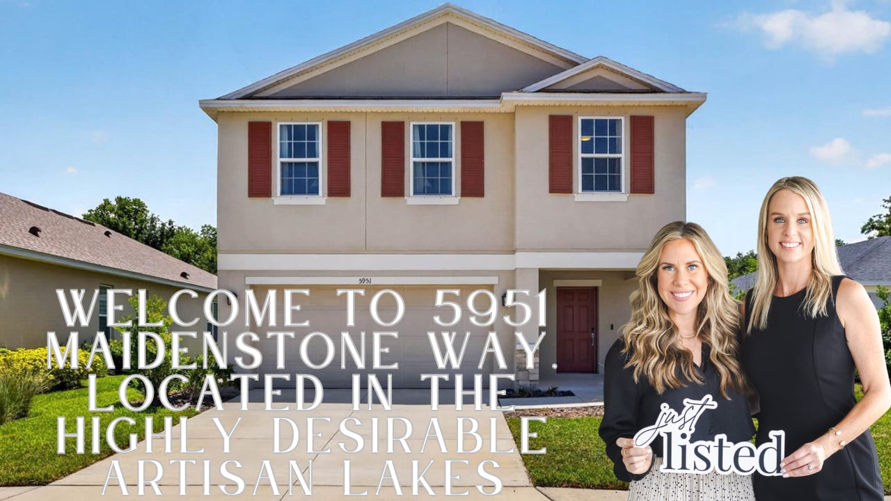 Welcome to 5951 Maidenstone Way, located in the highly desirable Artisan Lakes | PALMETTO, Florida 34221