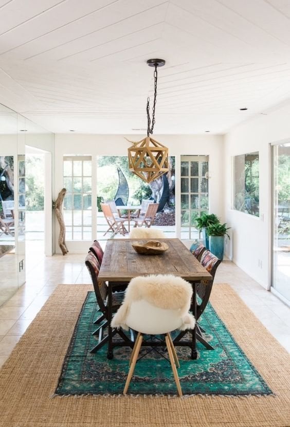 We’re Obsessed: Layering Rugs To Make Your Space Feel Cozy + Eclectic