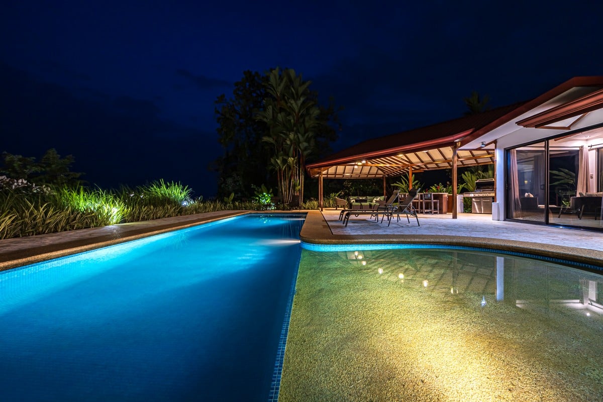 2.07 ACRES – 3 Bedroom Elegant Home With Guest Suite & Sweeping Ocean Views, Secluded & Nestled within Lush Jungle Surroundings!!!