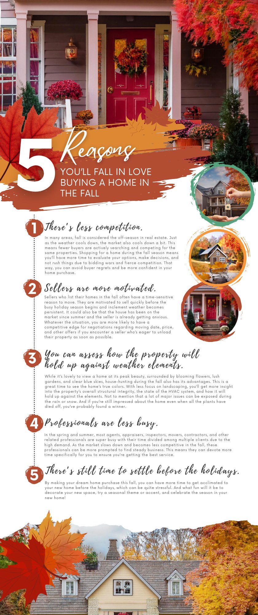 5 Reasons You'll Fall In Love Buying A Home in the Fall