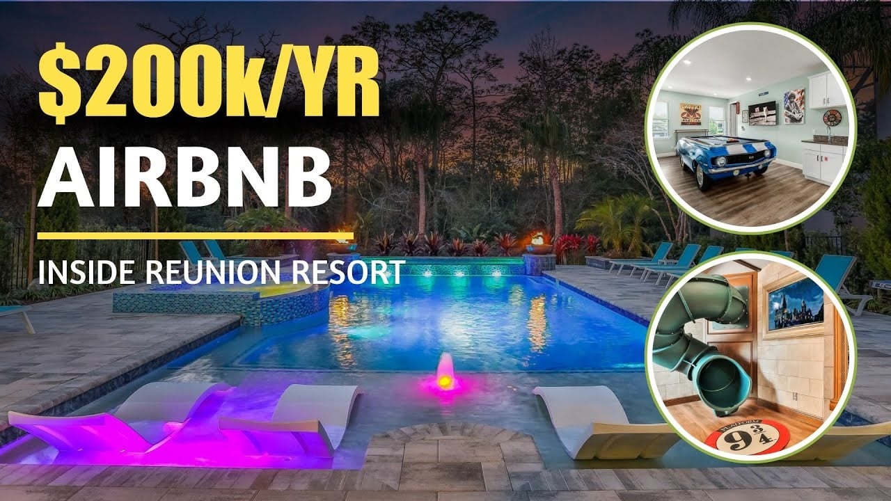 Inside Our $200K/Year Airbnb in Reunion Resort | Luxury Tour + Income & Expense Breakdown