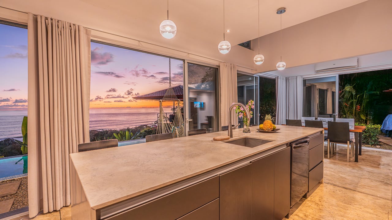 Luxury Whitewater Ocean View Home in Ayacucho Dominical