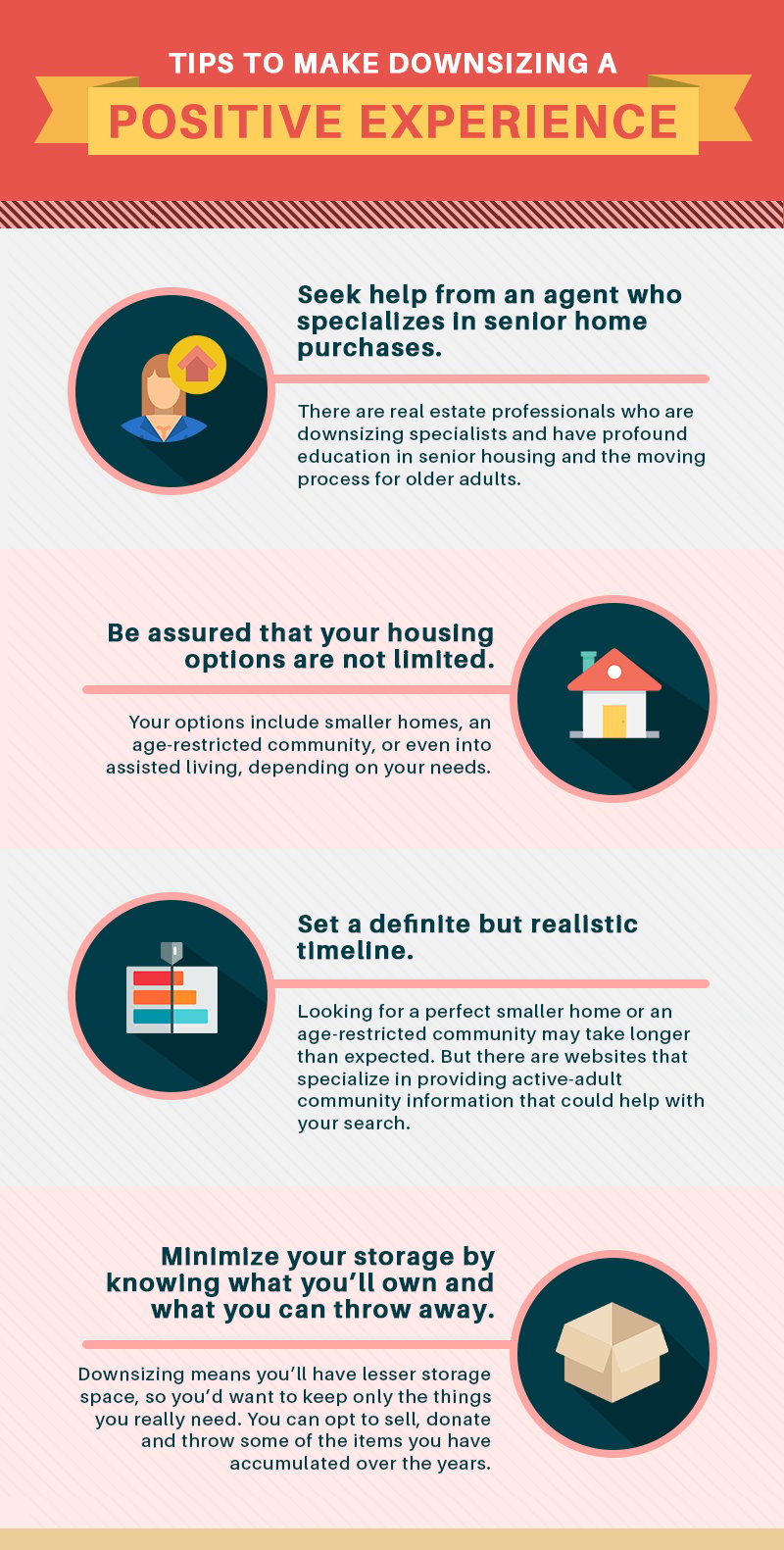 Tips for Empty Nesters and Why Downsizing Your Home Could Mean “Living The Dream”