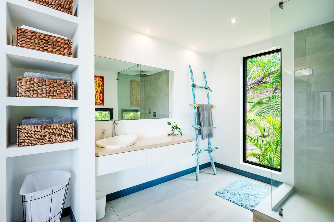 Casa Kalachuchi | Gorgeous Modern Jungle Oasis with Sunset Views in Gated Community