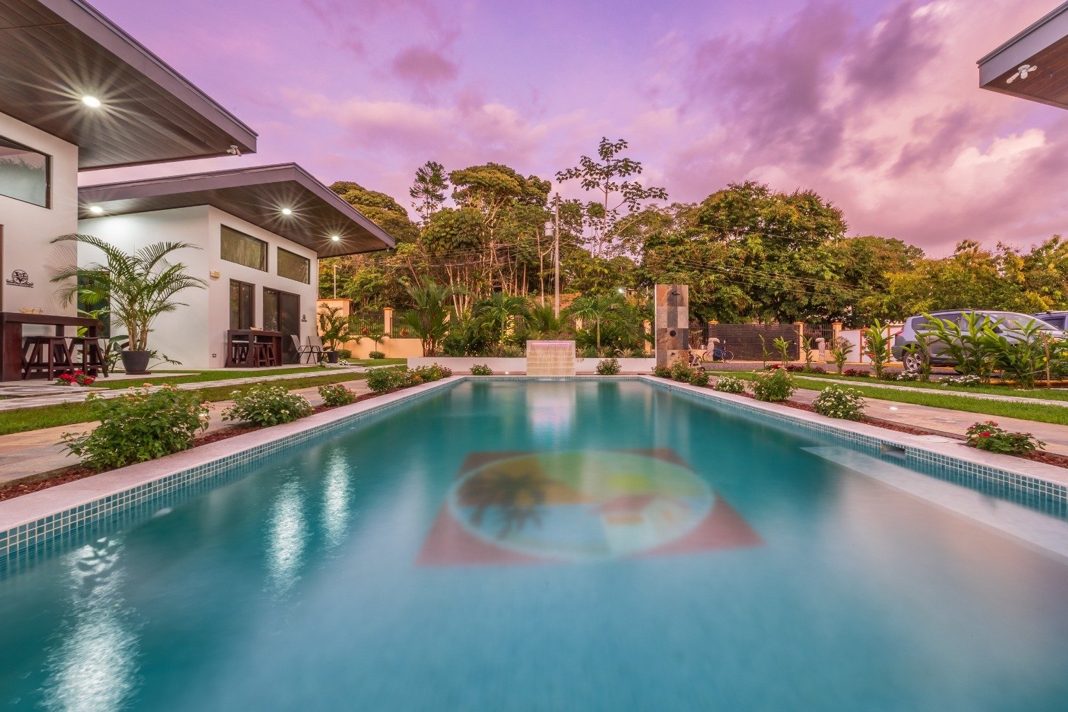 Incredible turnkey investment opportunity, 3 Rental villas, and a 2 Bedroom Home with a large pool.