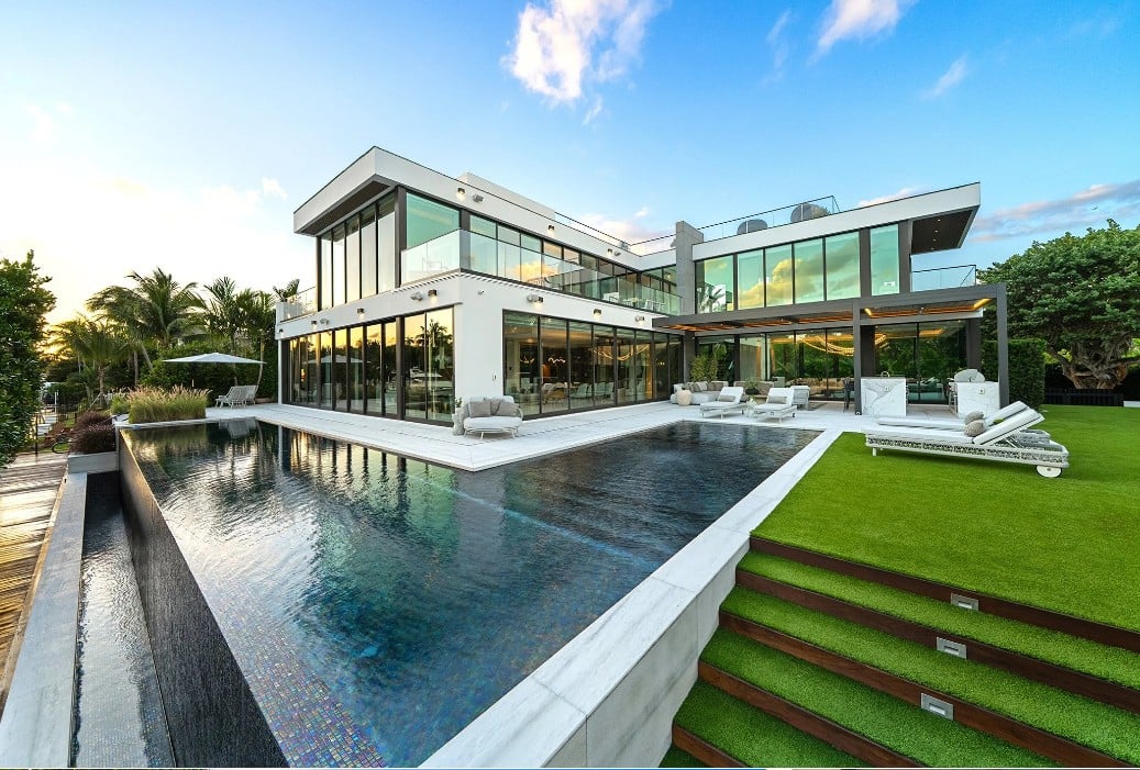 New Construction Home in Miami's Bay Point Neighborhood Sells For Record-Setting $27.25 Million