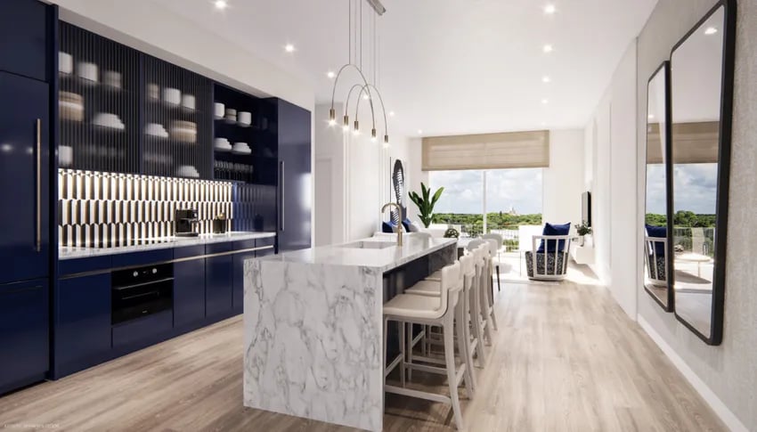The Avenue Coral Gables kitchen 