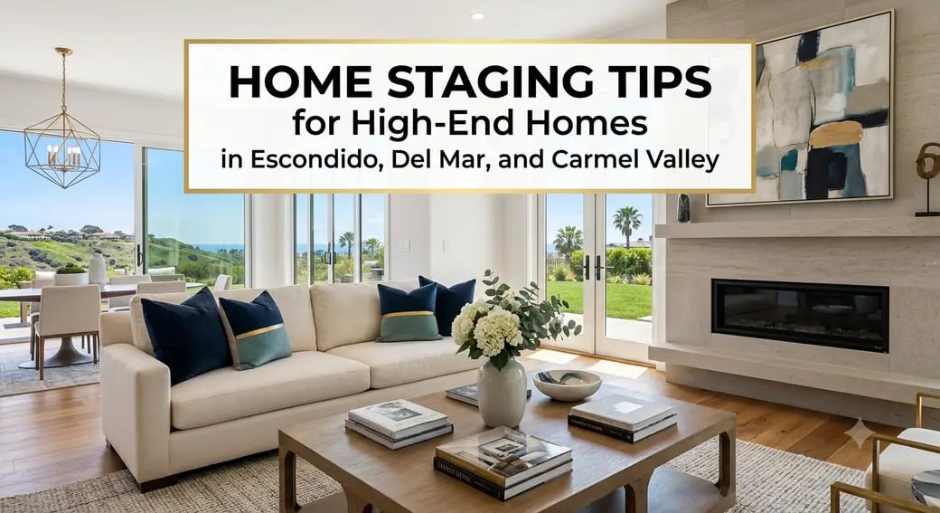 Staging a High-End Home in North San Diego County