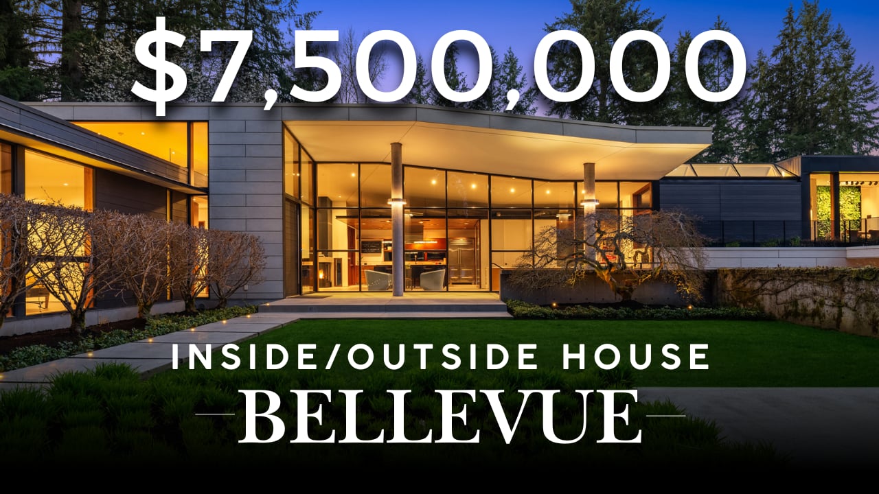 Inside a $7.5M David Coleman Masterpiece Hidden in Bridle Trails | The Inside Outside House