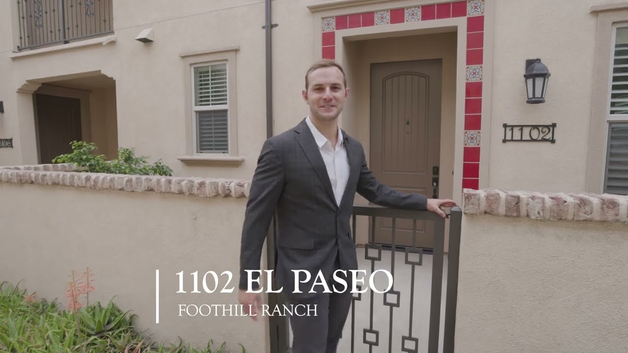 1102 El Paseo, Foothill Ranch Listing Video - Matt Morissette