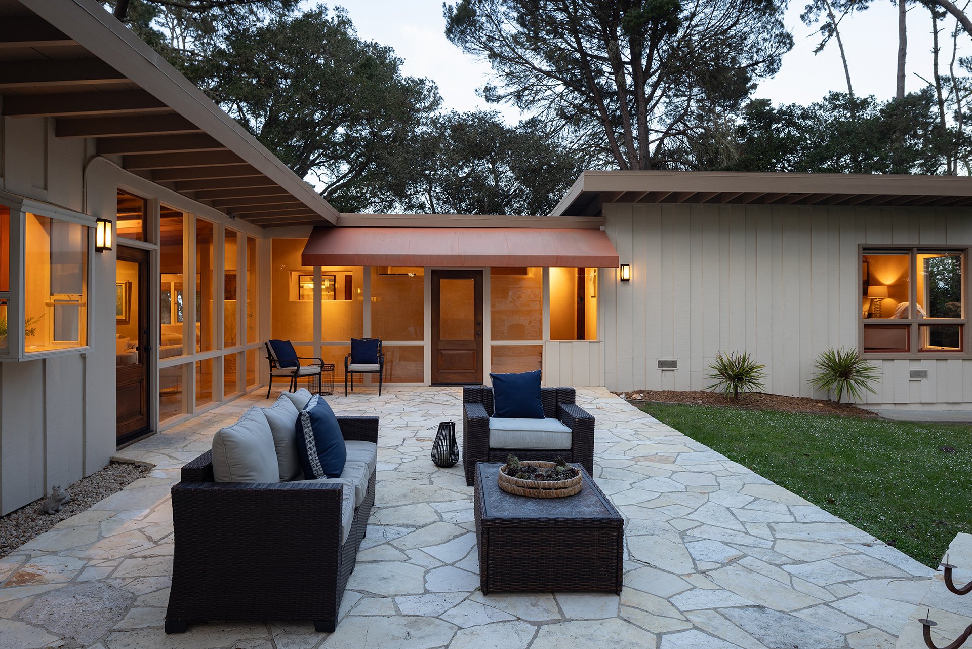 Mid-Century Pebble Beach Retreat