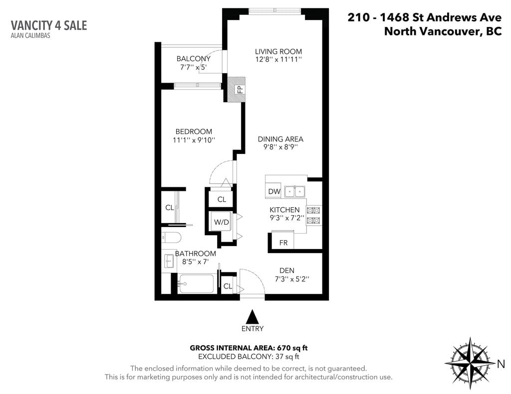 1468 St Andrews Ave, #210