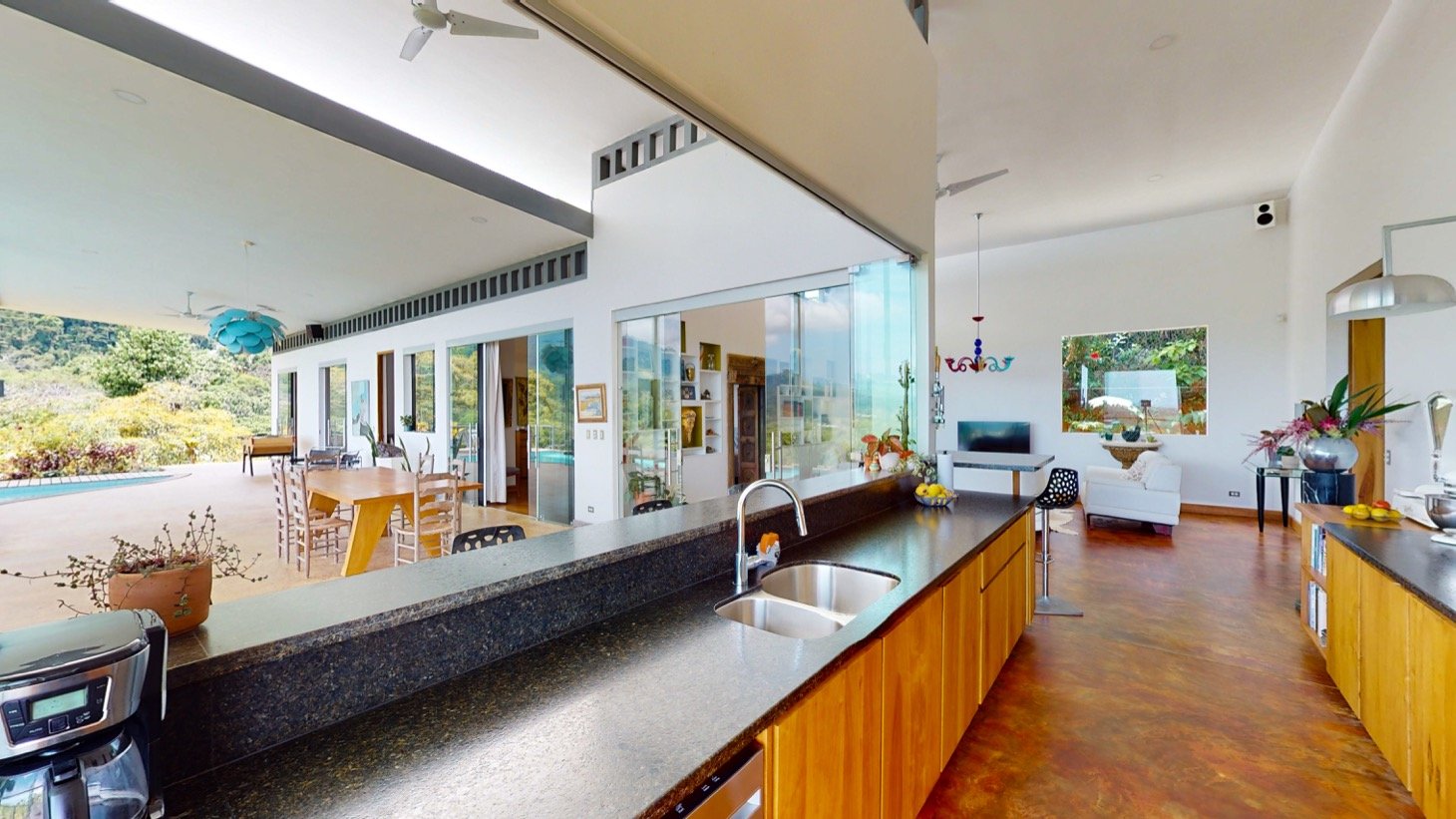 Luxury Ocean View Home with Chic Riverfront Cabins