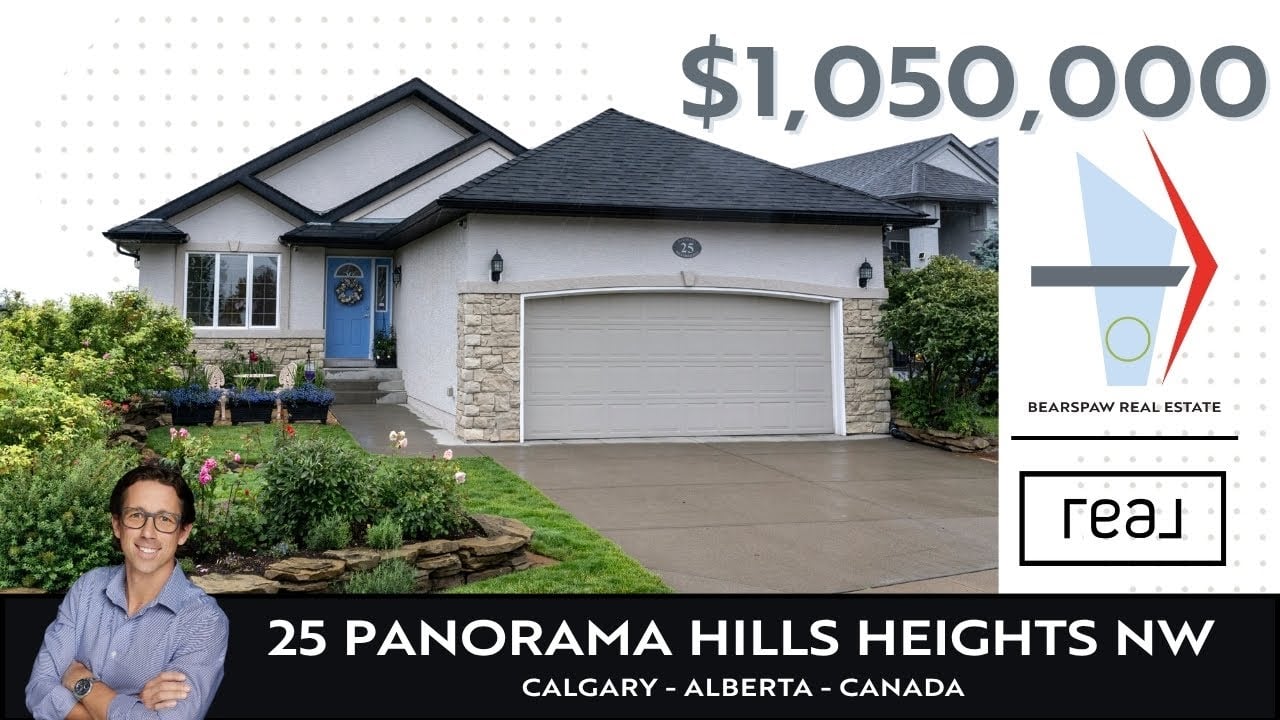 Bearspaw Real Estate Luxury Tour 25 Panorama Hills Heights NW, Calgary, AB