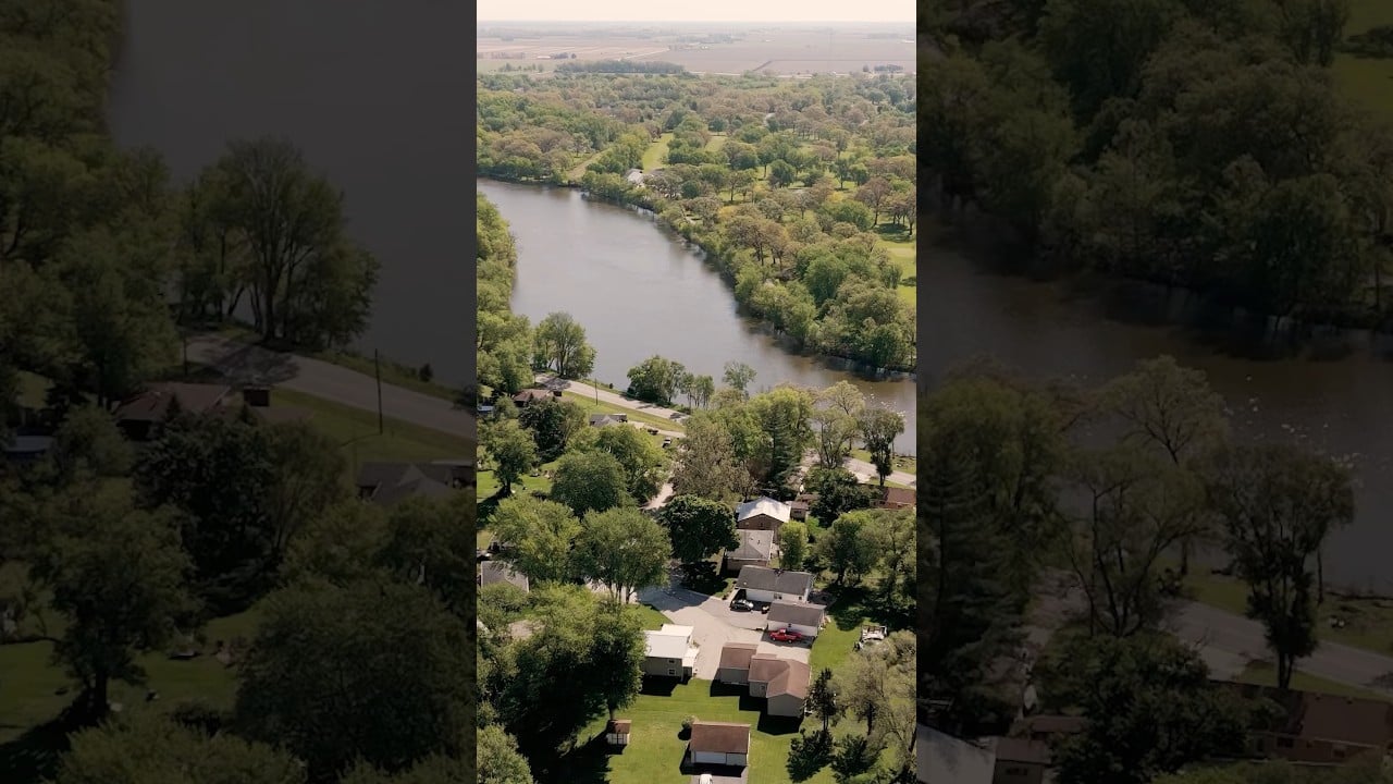 Unique Kankakee Property | River Views, Income Potential and Massive Garage Space | 6340 E River CT