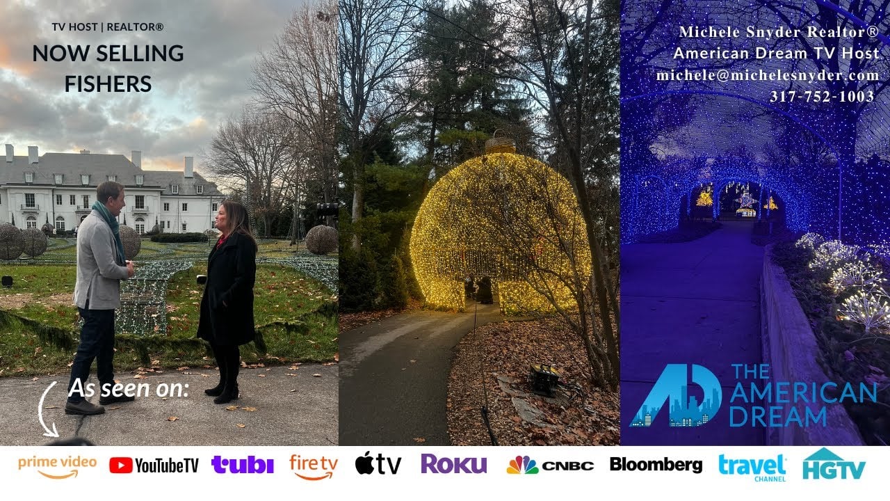 The American Dream is with Michele Snyder "Winter Lights” at Indianapolis Museum of Art