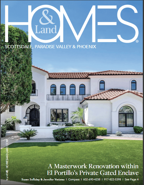 Luxe Client Group Listing Featured on the Cover of Homes & Land