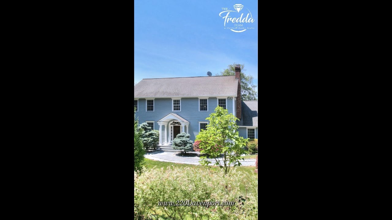  Davenport Farm Lane Colonial with Pool in North Stamford