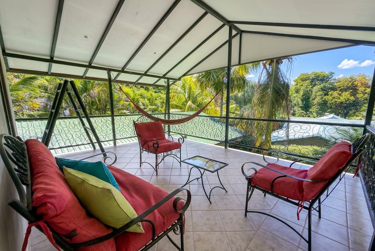 Serene 2-Bedroom Jungle Sanctuary with Private Pool & Gorgeous Balcony Views on Calle Buganvillea in Ojochal Costa Rica