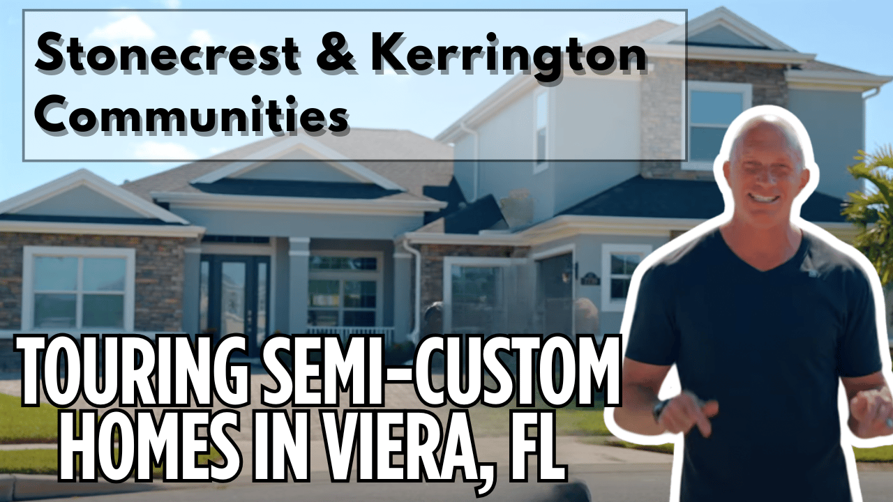 Touring Semi-Custom Homes in Viera, FL | Stonecrest & Kerrington Communities