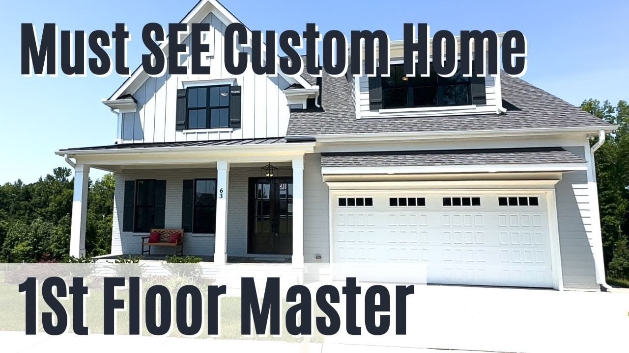 Inside A $900K Custom Home With 1st Floor Master Around Raleigh NC