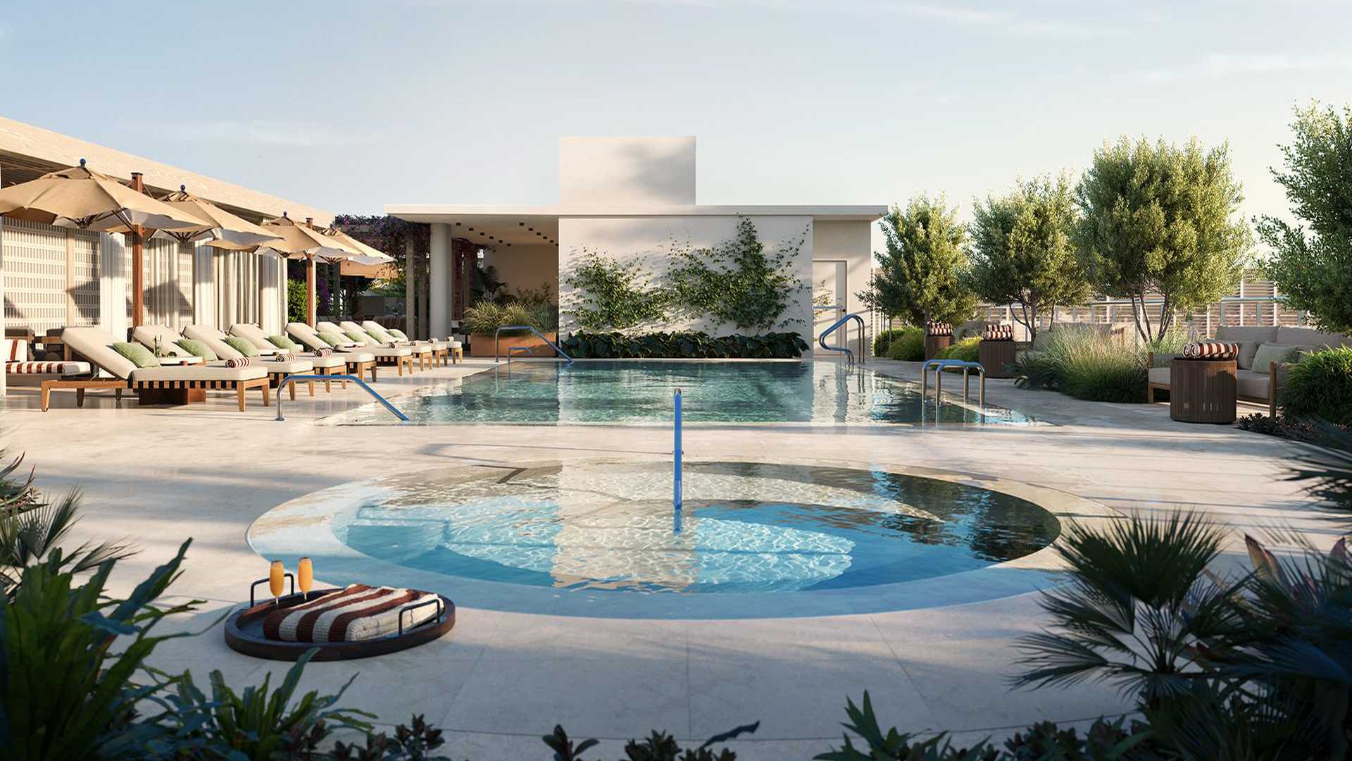 Rooftop swimming pool at The Well Miami