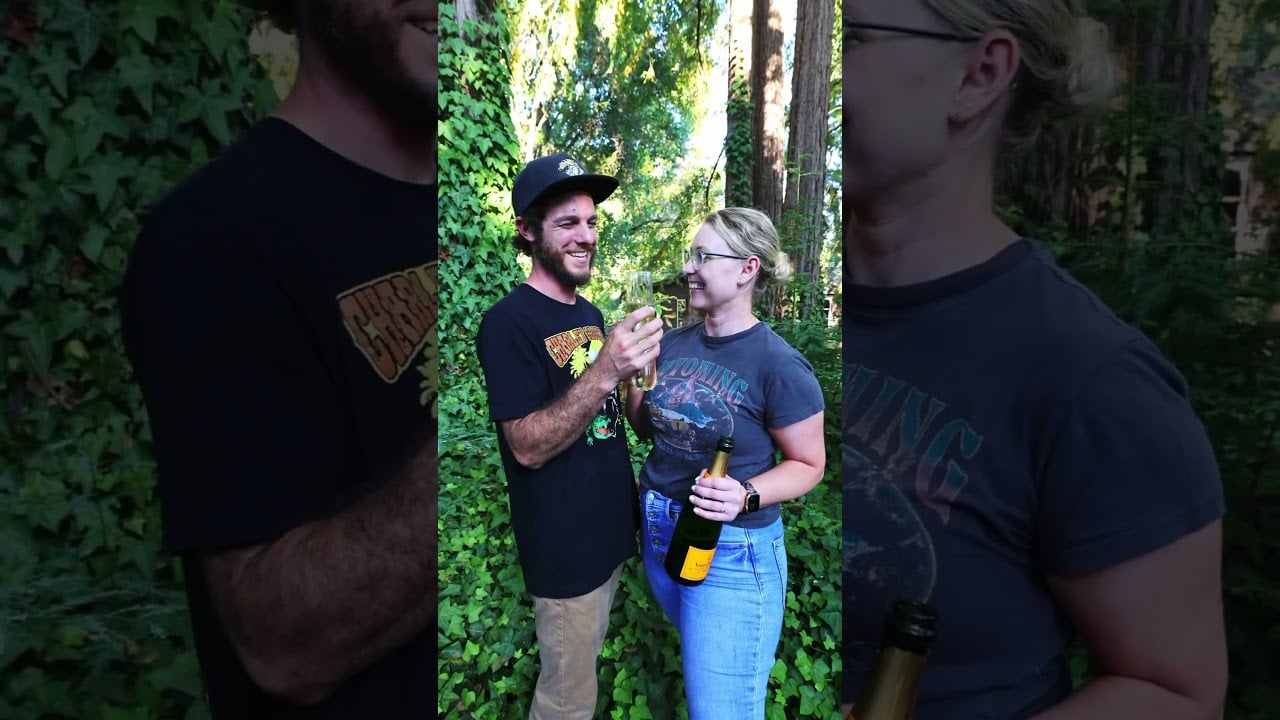 Celebrating my clients closing on their dream home in Ben Lomond!