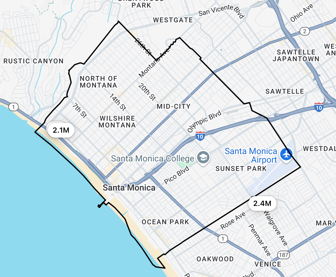 Santa Monica $3.5M