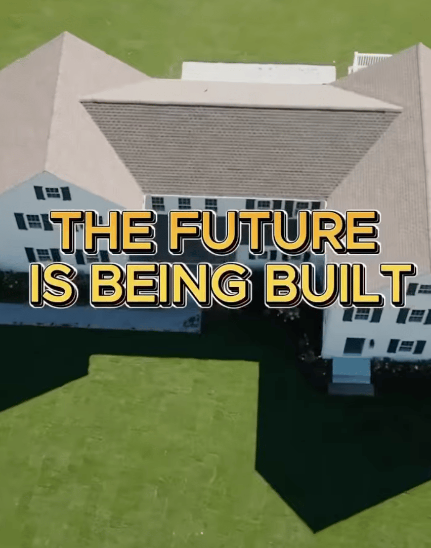 The future is being built 