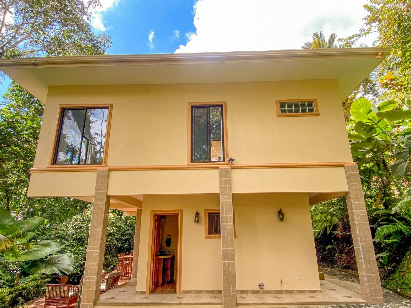 3 Bedroom Rainforest Home in Ojochal With River & Waterfall | 3.5 Acres Private