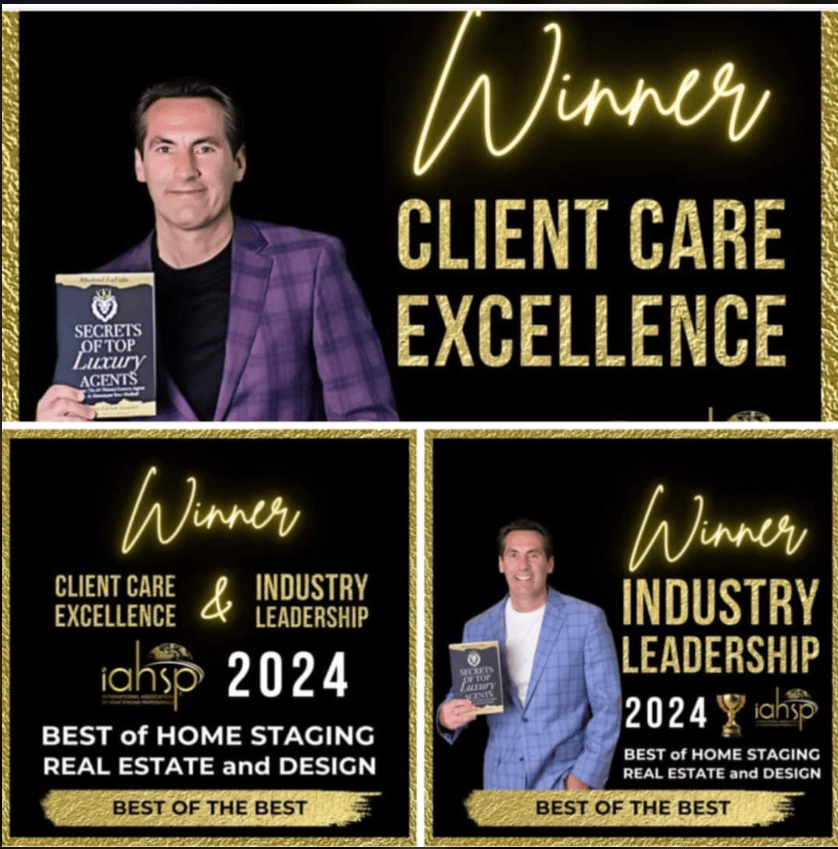 2024 Winner of The International Association of Home Staging Professionals (IAHSP)