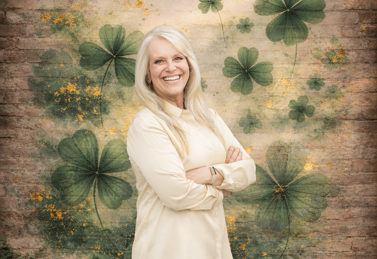 Sharla Ellis sharing an inspirational message about success, mindset, and how preparation and effort create opportunity rather than luck.