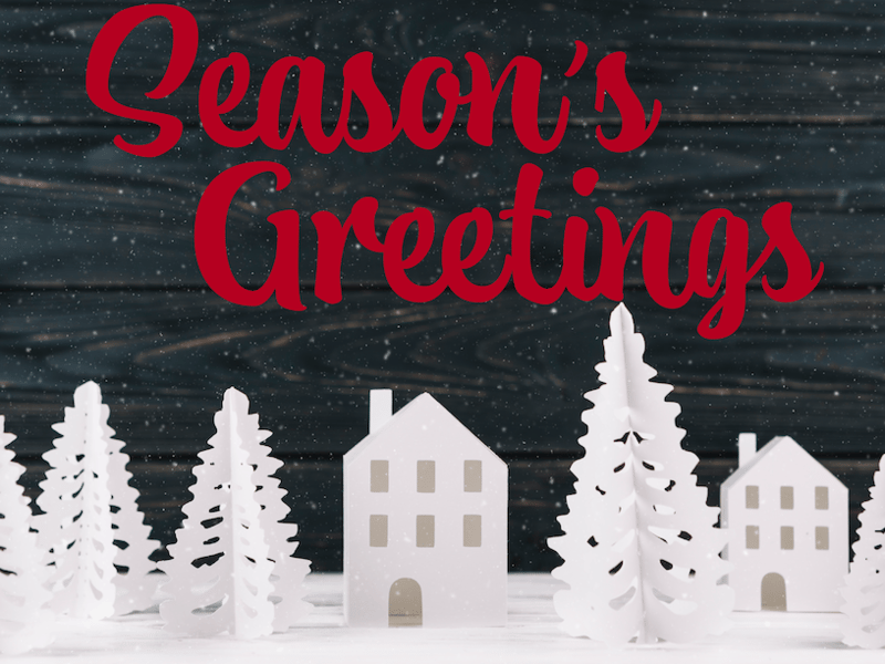 Sending best wishes to you and yours this season