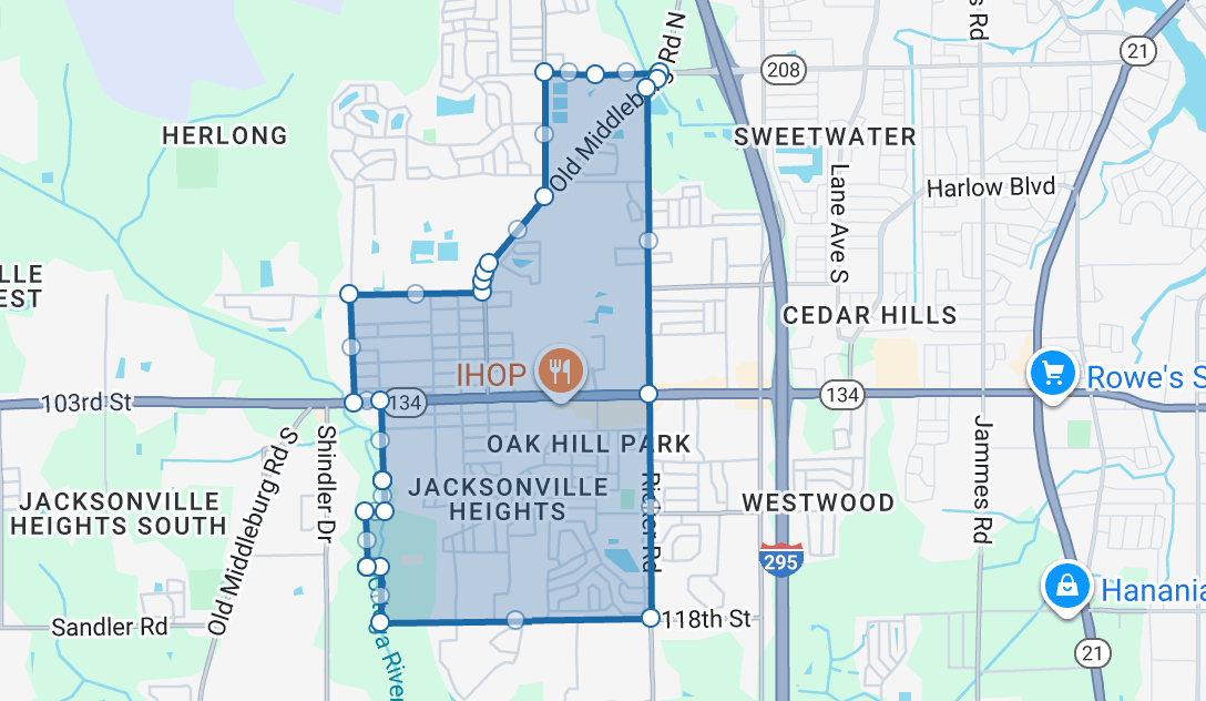 Jacksonville Heights Homes For Sale