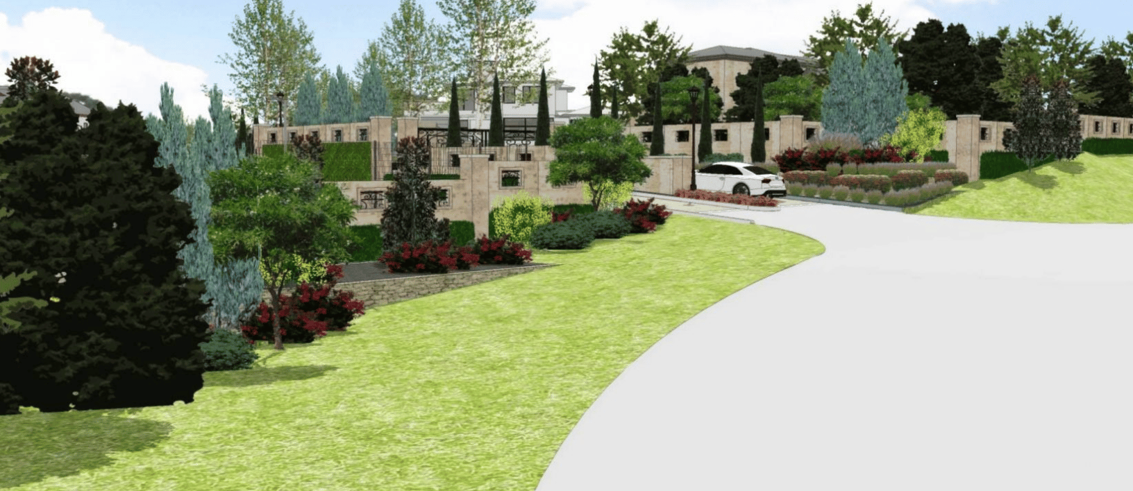 Gated Enclave with City and Hill Country Views