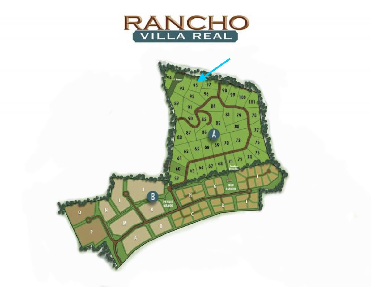 5,230 m² Homesite in Rancho Villa Real, Near Playa Tamarindo